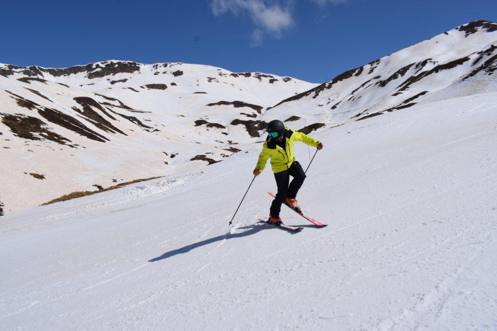 Técnica de esquí angulación